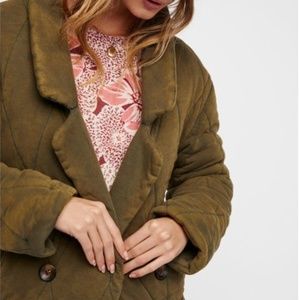 Free People Tawny Pillow Jacket